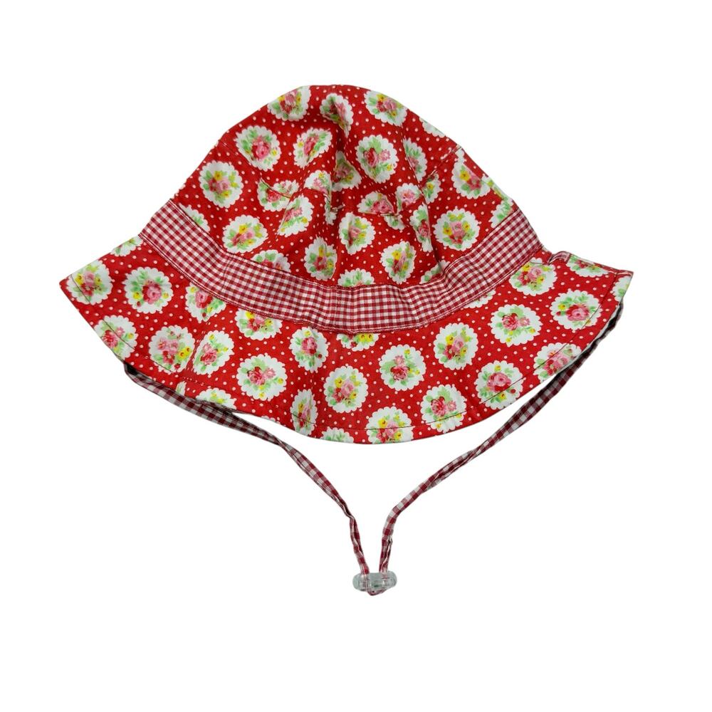 Millymook Red Floral Bucket Hat